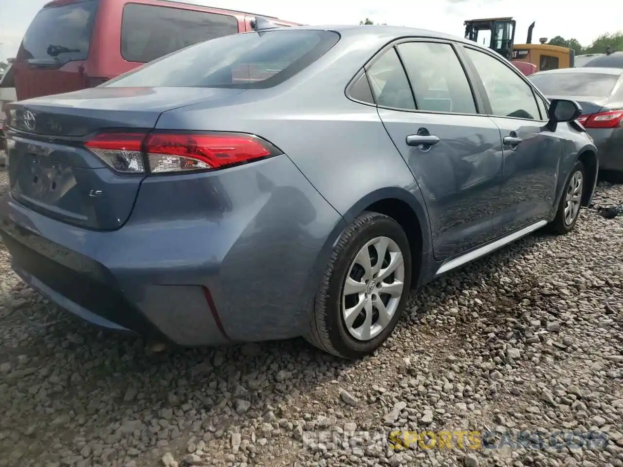 4 Photograph of a damaged car 5YFEPMAE7MP175859 TOYOTA COROLLA 2021