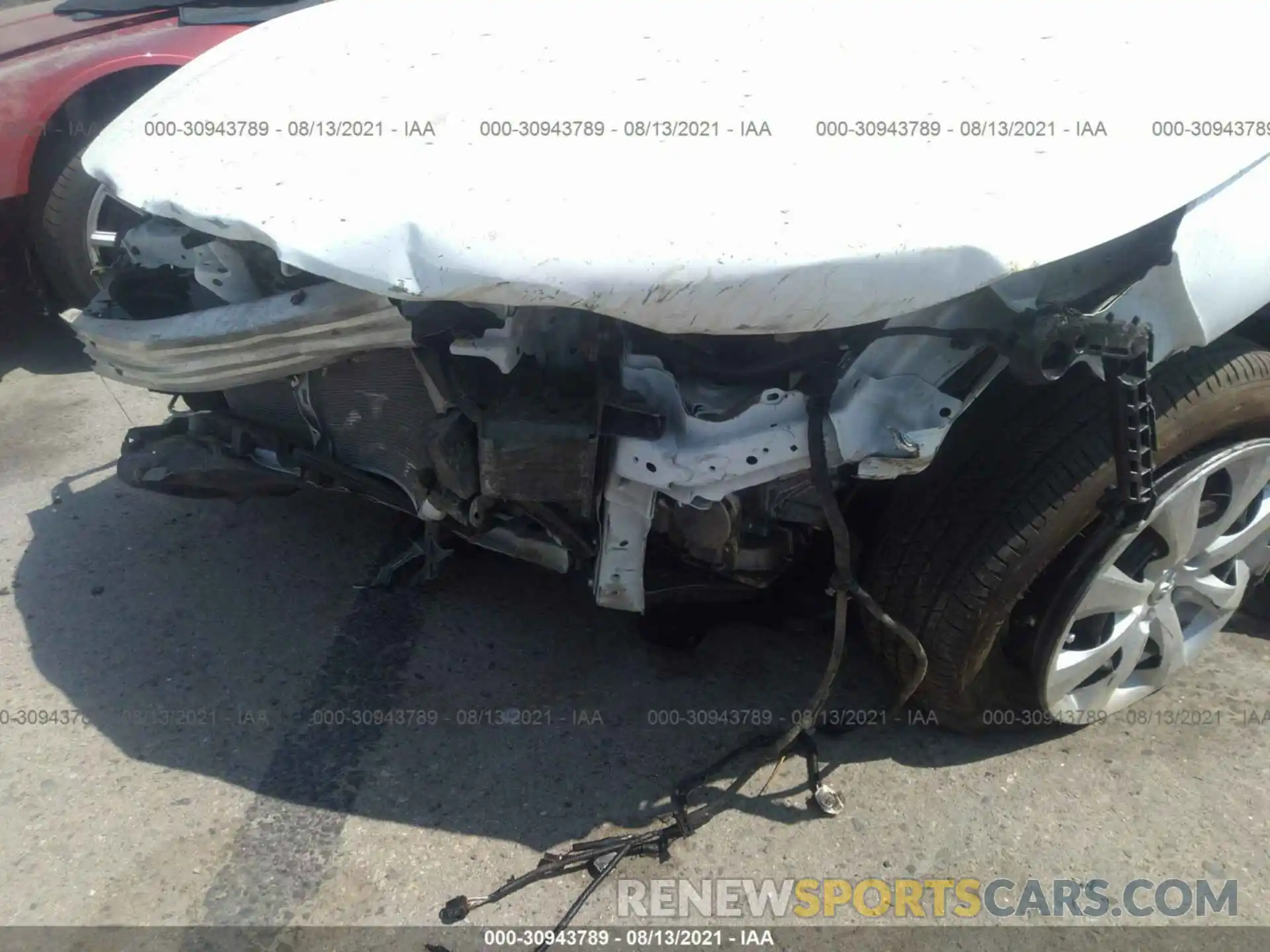 6 Photograph of a damaged car 5YFEPMAE7MP177577 TOYOTA COROLLA 2021