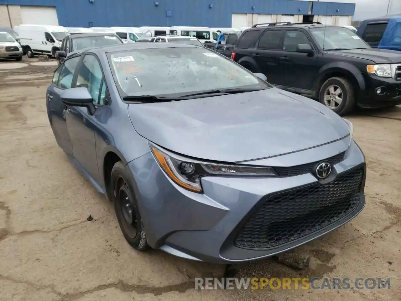 1 Photograph of a damaged car 5YFEPMAE7MP178339 TOYOTA COROLLA 2021