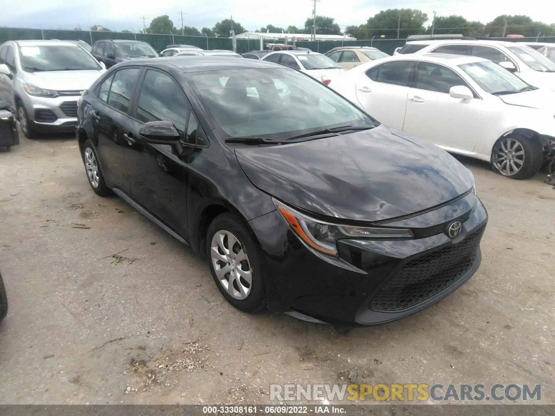 1 Photograph of a damaged car 5YFEPMAE7MP179636 TOYOTA COROLLA 2021