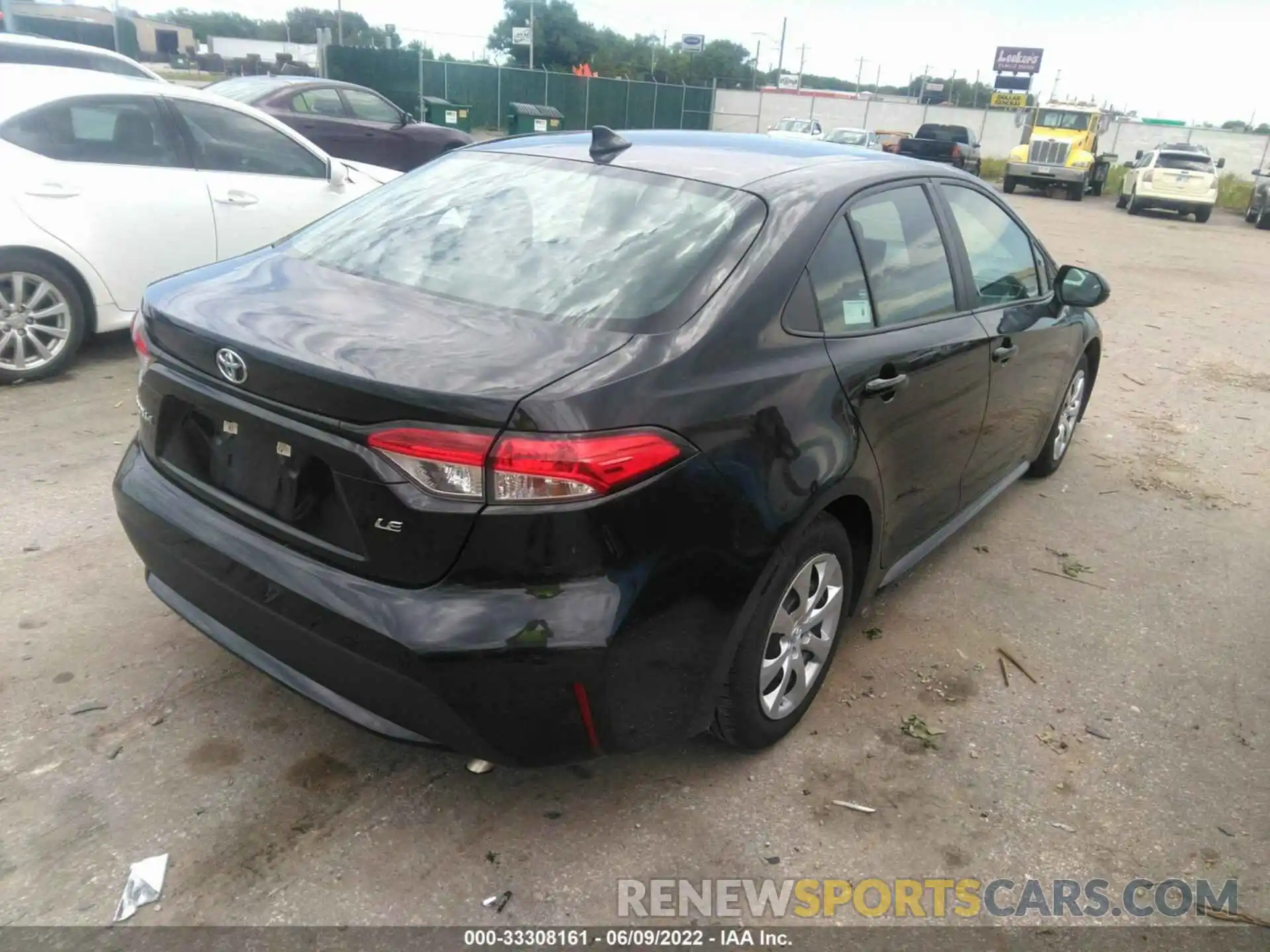 4 Photograph of a damaged car 5YFEPMAE7MP179636 TOYOTA COROLLA 2021