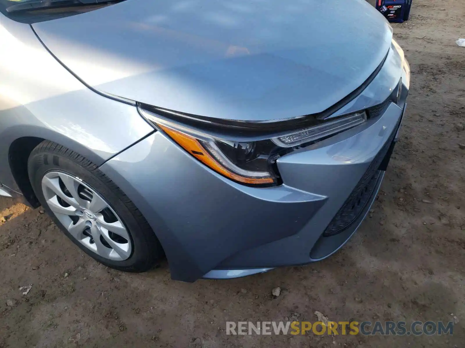 9 Photograph of a damaged car 5YFEPMAE7MP180978 TOYOTA COROLLA 2021