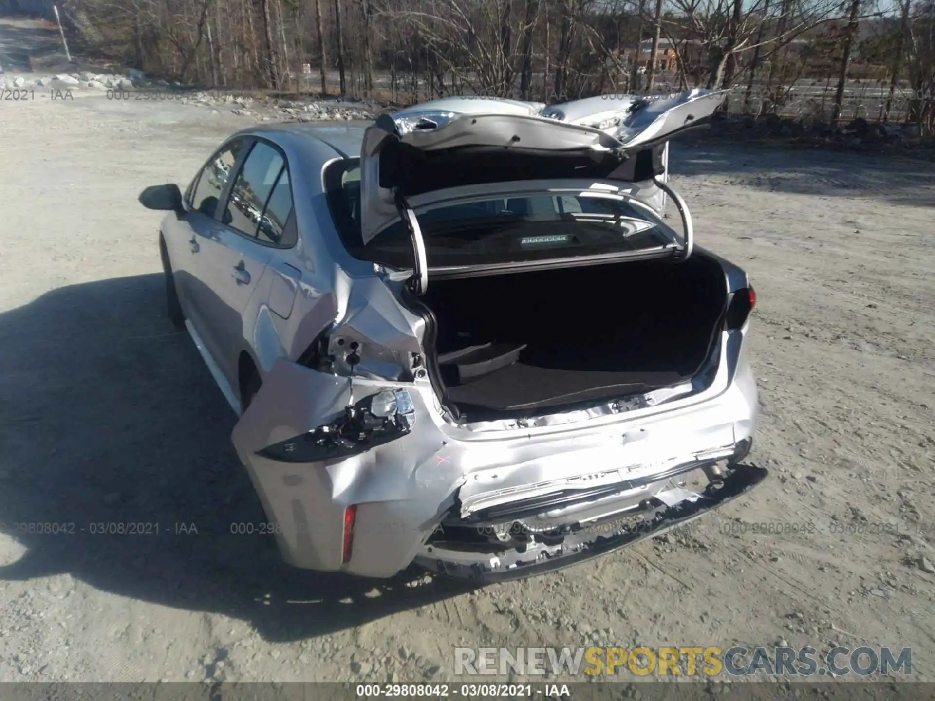 6 Photograph of a damaged car 5YFEPMAE7MP181175 TOYOTA COROLLA 2021