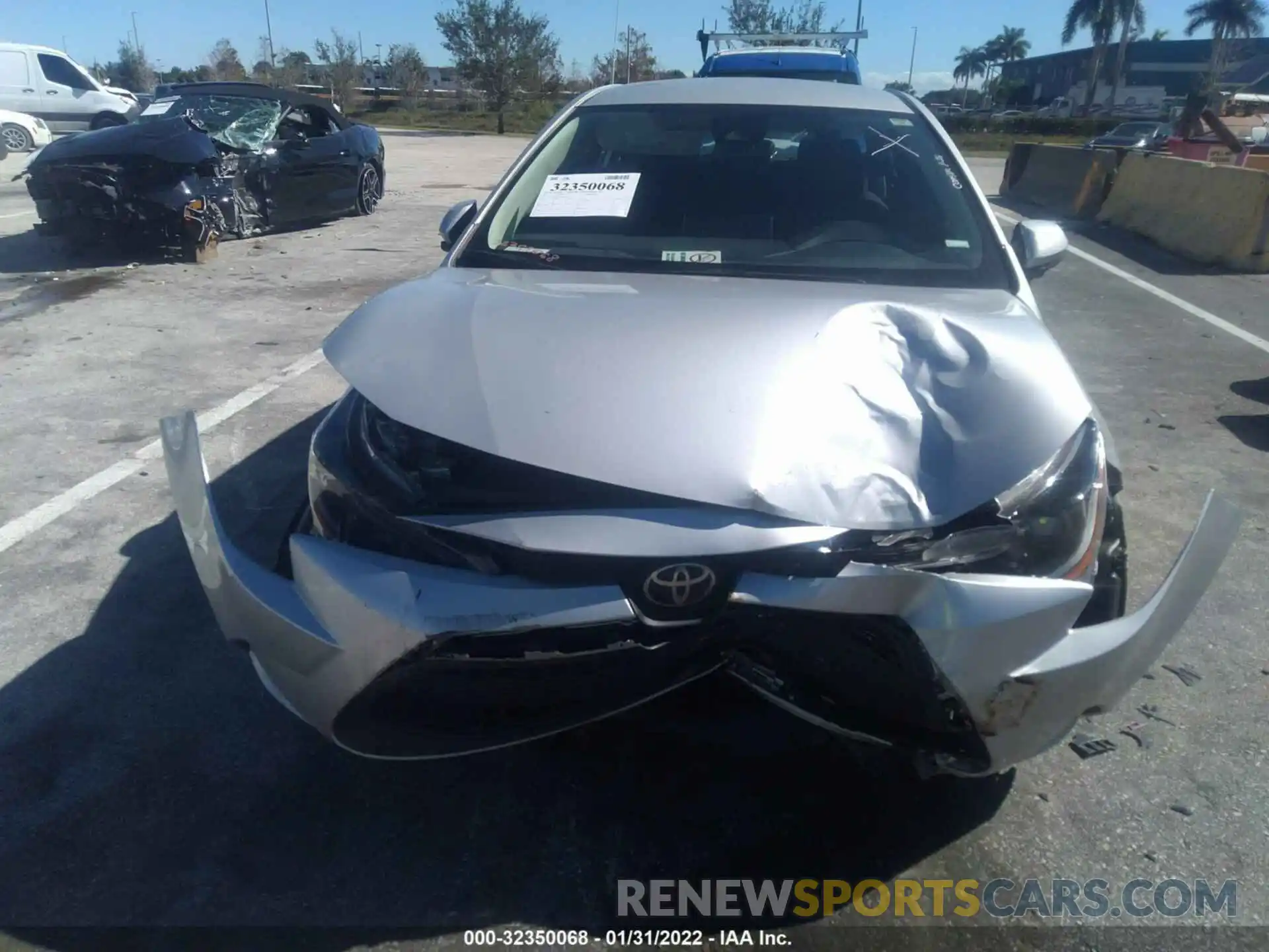 6 Photograph of a damaged car 5YFEPMAE7MP181824 TOYOTA COROLLA 2021