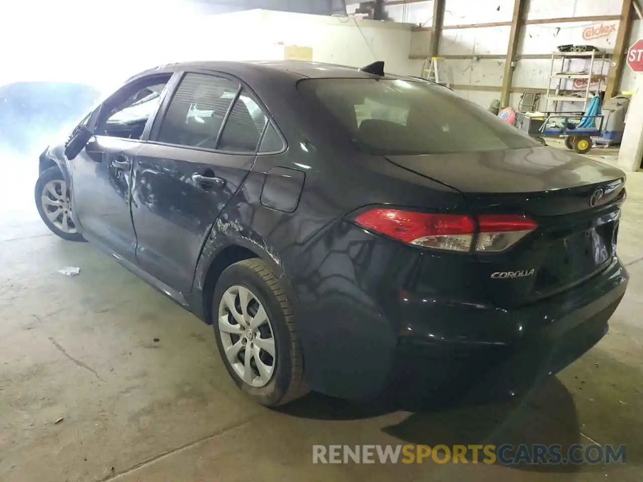 3 Photograph of a damaged car 5YFEPMAE7MP182990 TOYOTA COROLLA 2021