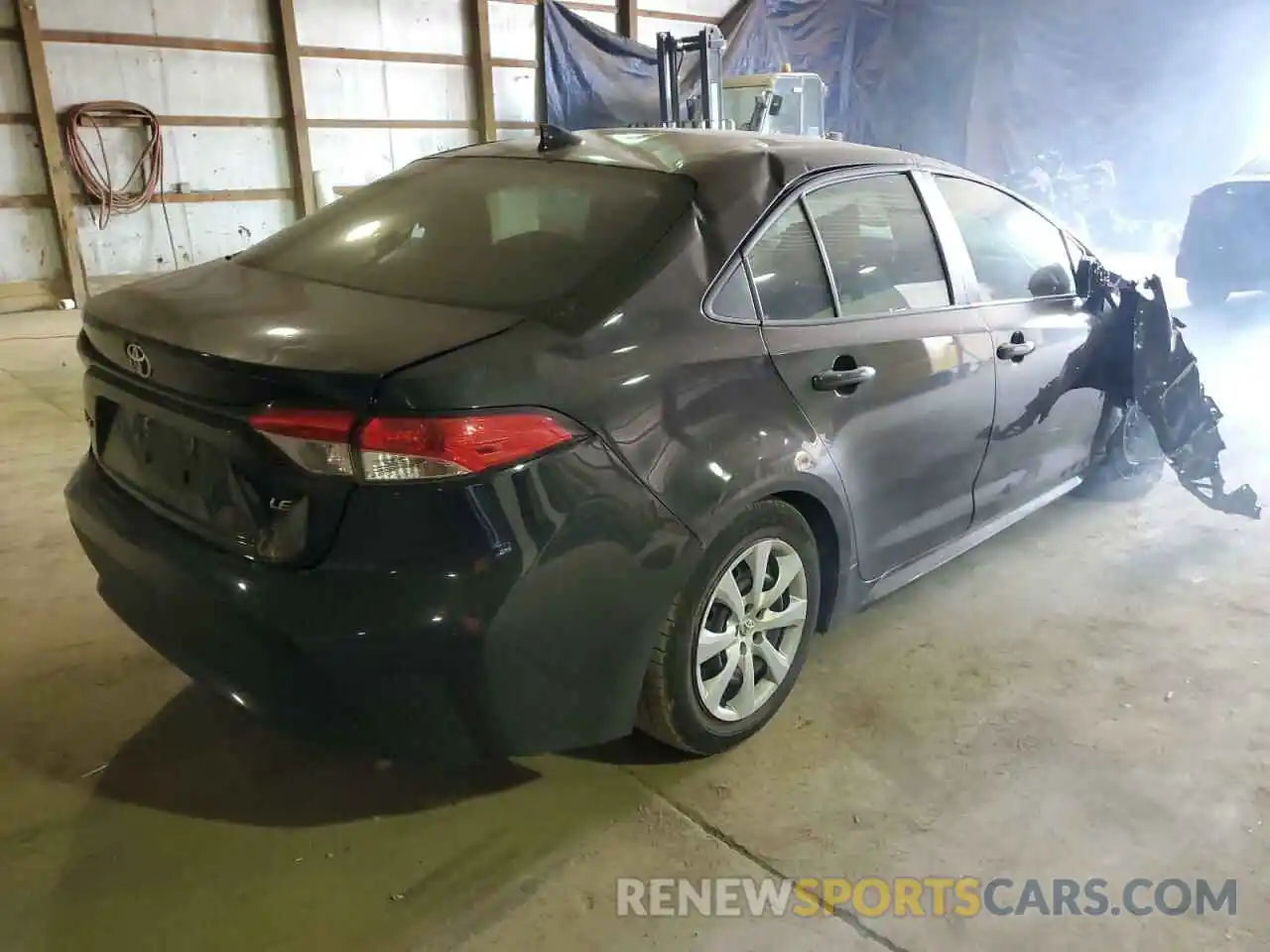 4 Photograph of a damaged car 5YFEPMAE7MP182990 TOYOTA COROLLA 2021