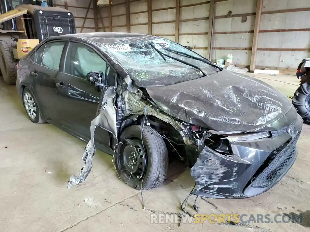 9 Photograph of a damaged car 5YFEPMAE7MP182990 TOYOTA COROLLA 2021