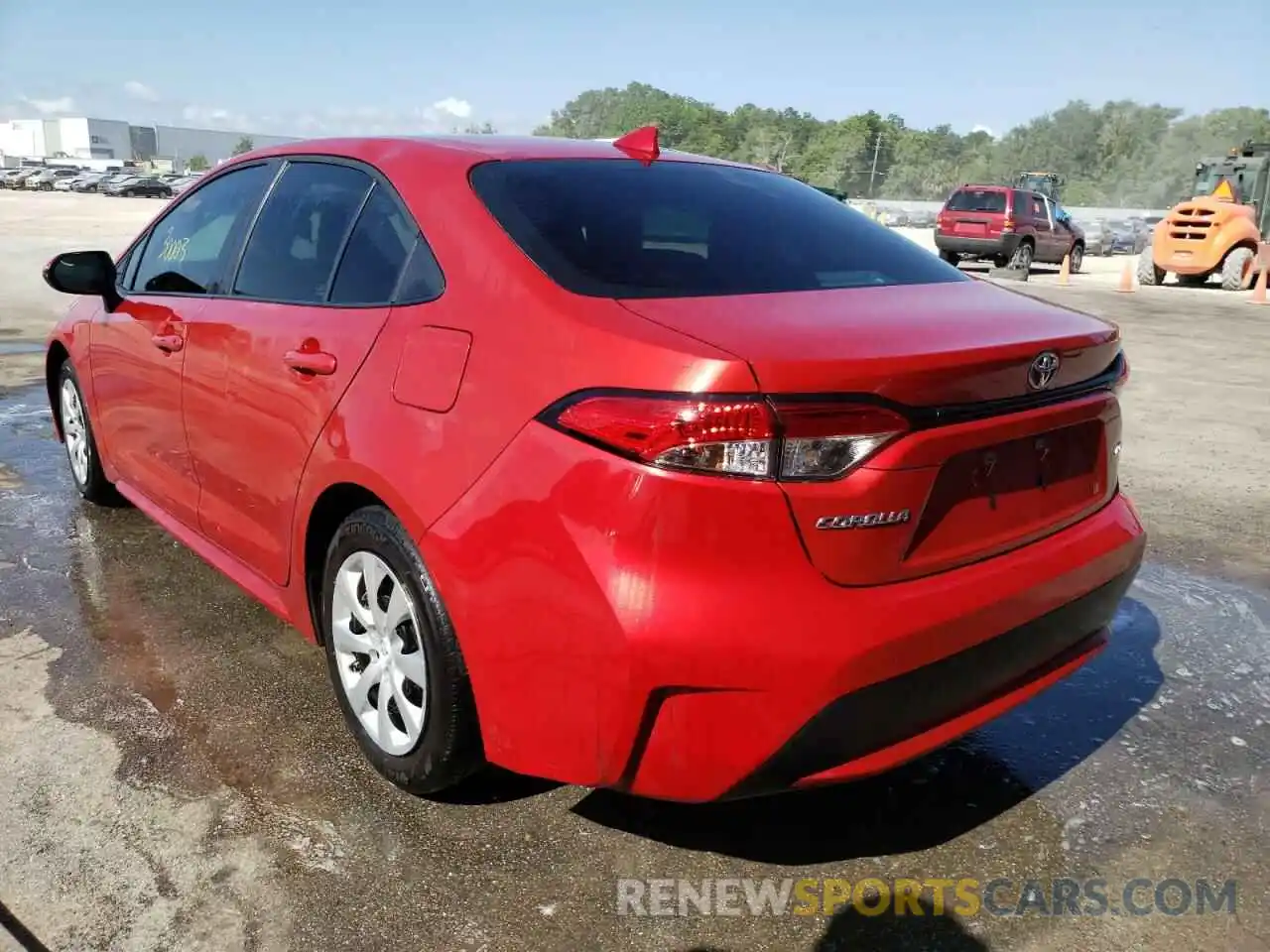 3 Photograph of a damaged car 5YFEPMAE7MP183086 TOYOTA COROLLA 2021