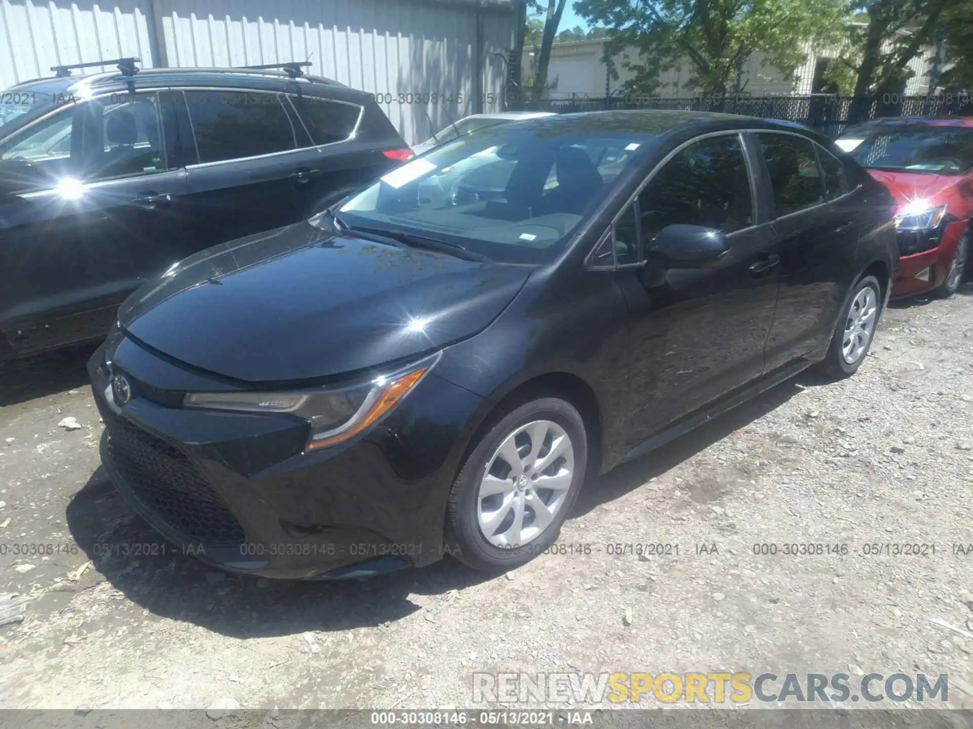 2 Photograph of a damaged car 5YFEPMAE7MP185355 TOYOTA COROLLA 2021