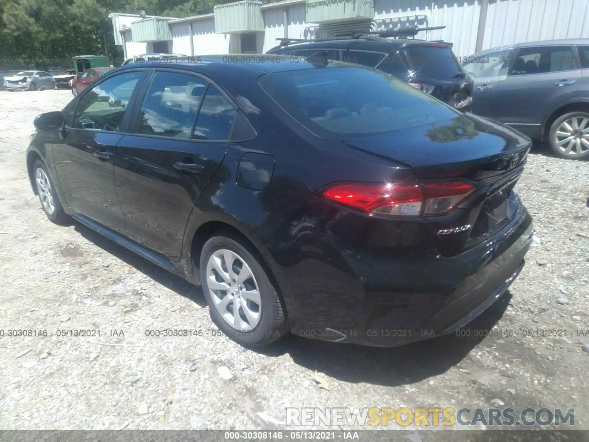 3 Photograph of a damaged car 5YFEPMAE7MP185355 TOYOTA COROLLA 2021