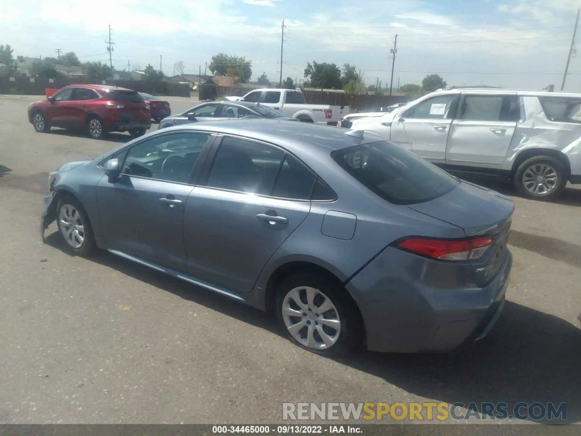 3 Photograph of a damaged car 5YFEPMAE7MP189857 TOYOTA COROLLA 2021