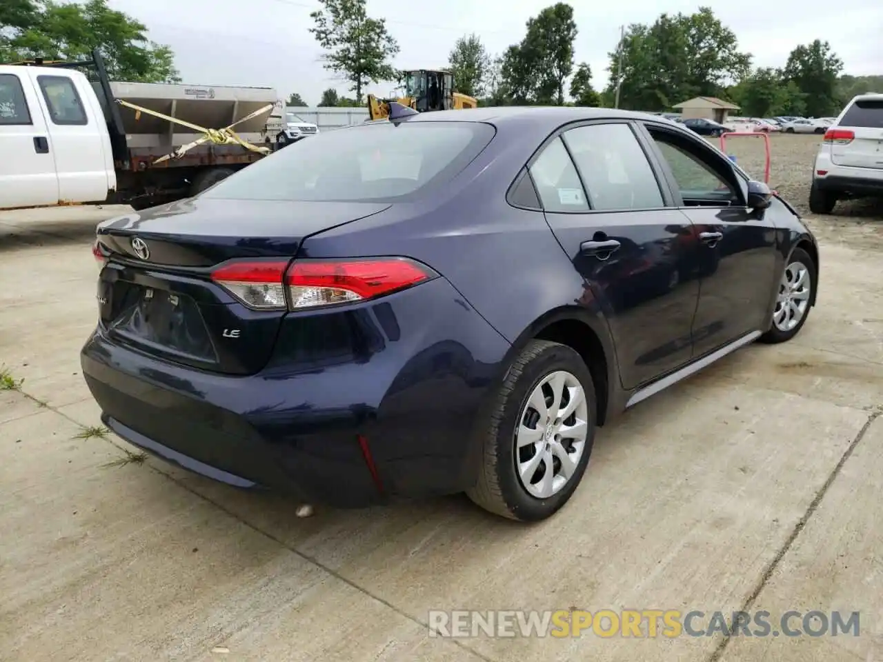 4 Photograph of a damaged car 5YFEPMAE7MP191544 TOYOTA COROLLA 2021