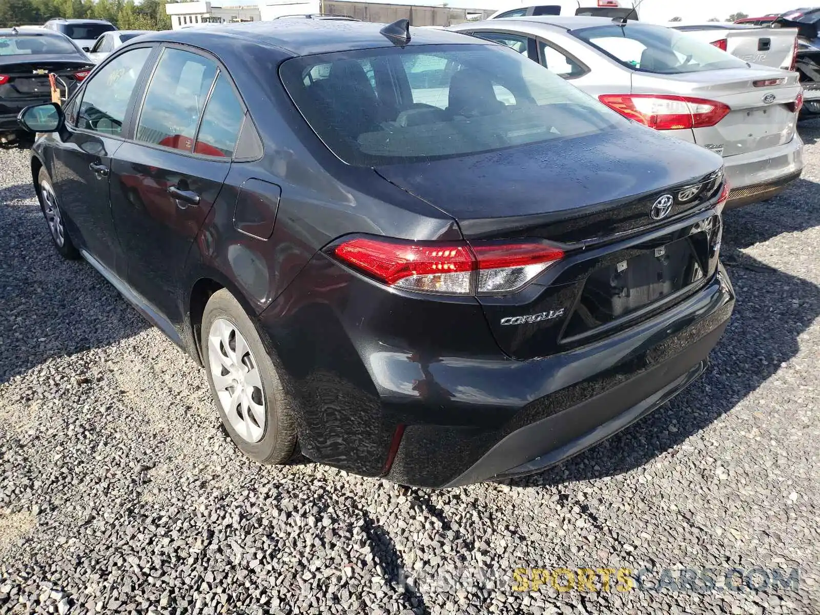 3 Photograph of a damaged car 5YFEPMAE7MP192421 TOYOTA COROLLA 2021