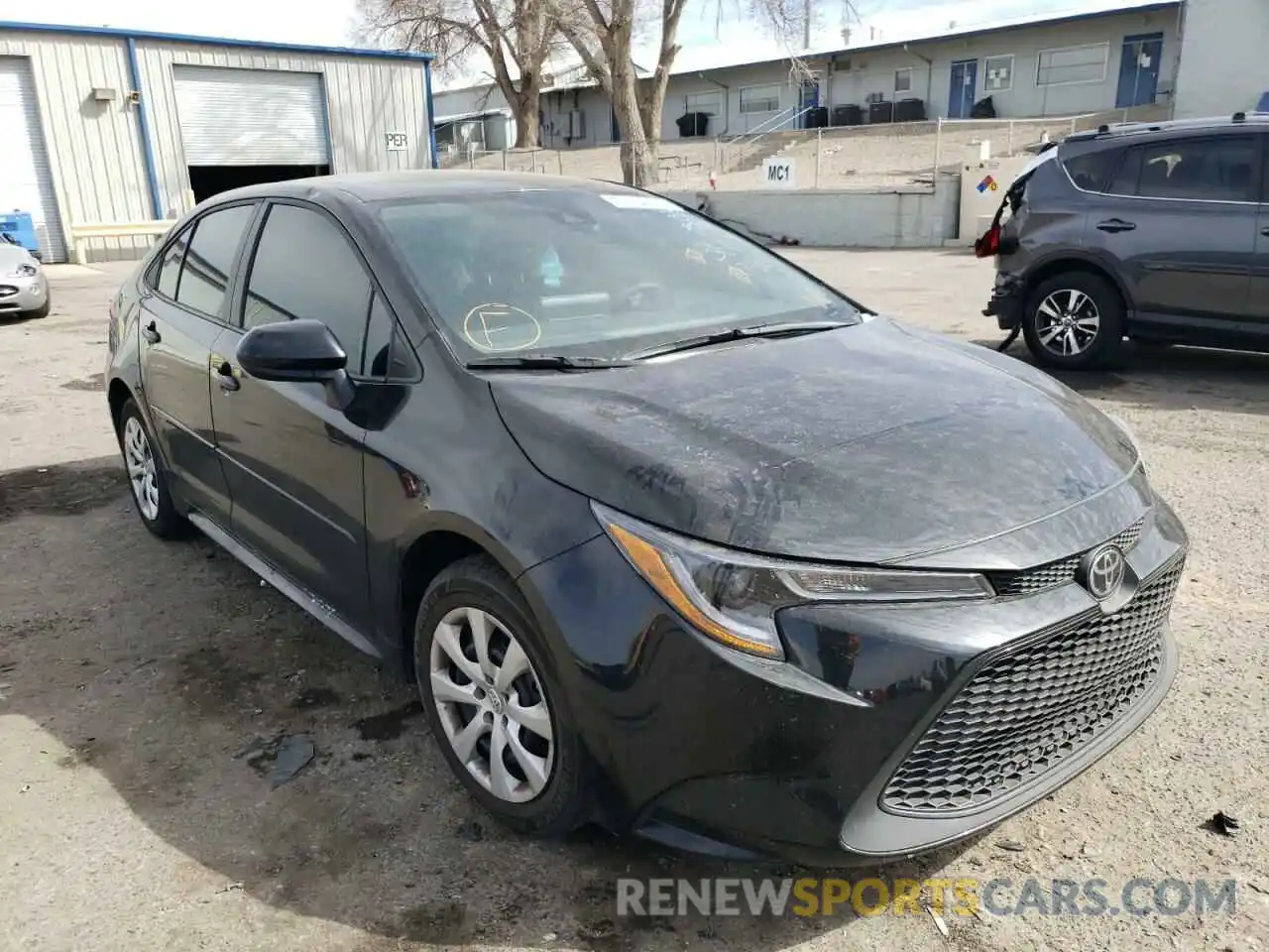 1 Photograph of a damaged car 5YFEPMAE7MP193228 TOYOTA COROLLA 2021