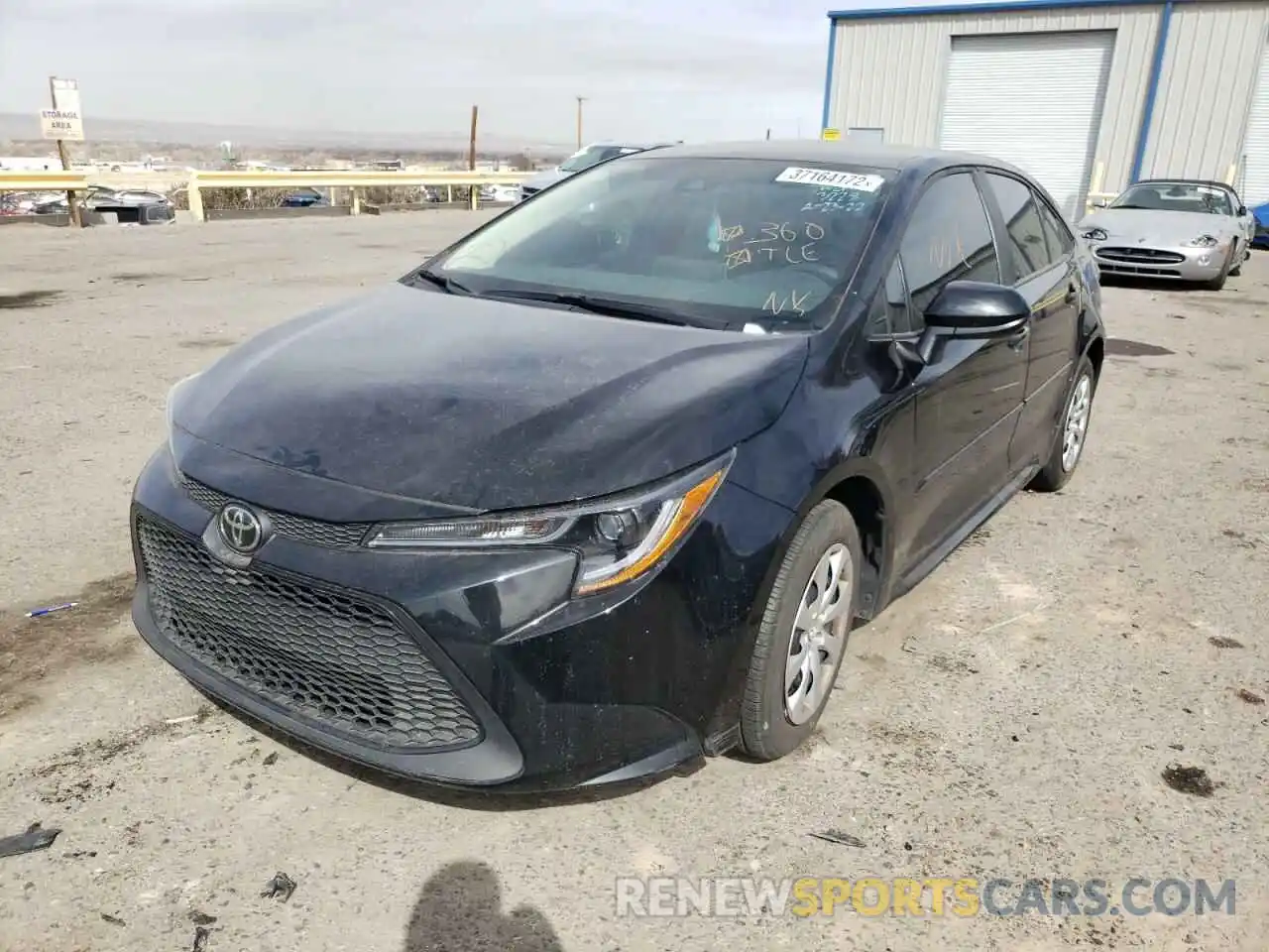 2 Photograph of a damaged car 5YFEPMAE7MP193228 TOYOTA COROLLA 2021