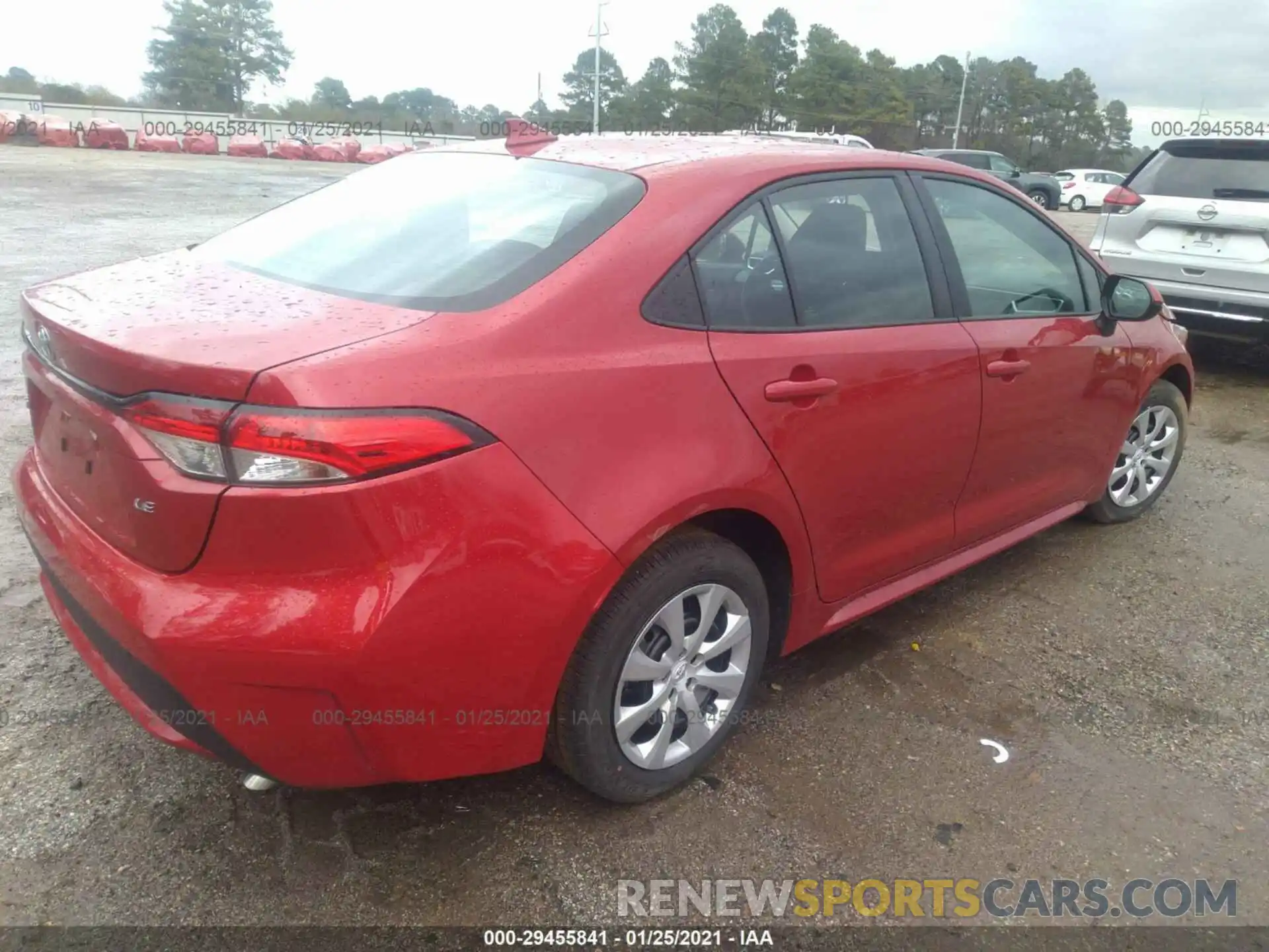 4 Photograph of a damaged car 5YFEPMAE7MP193780 TOYOTA COROLLA 2021