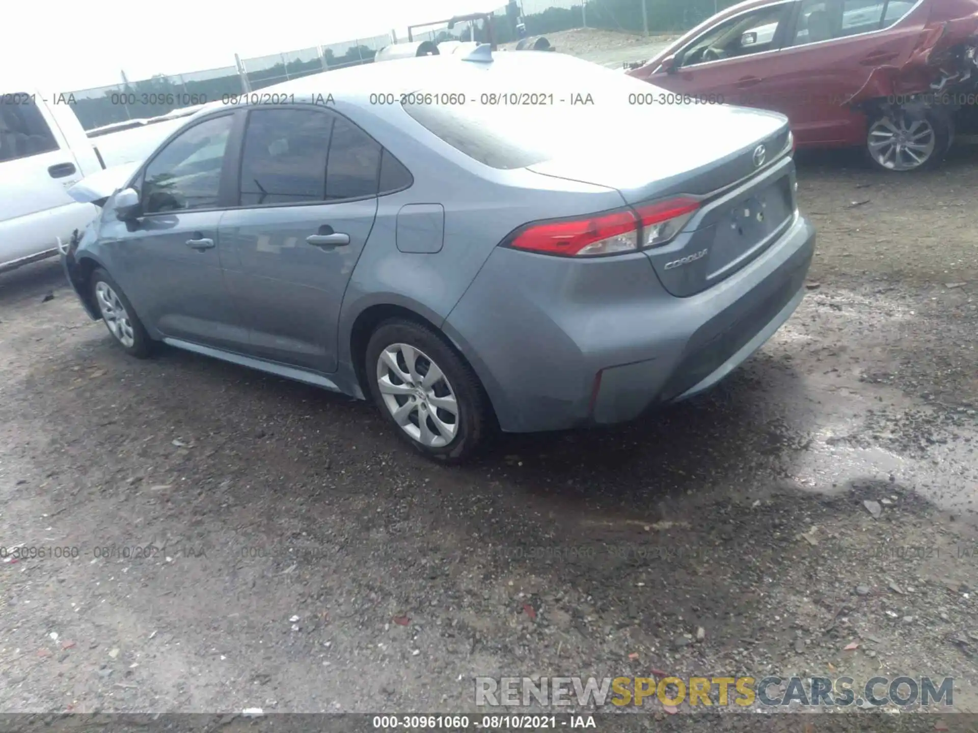 3 Photograph of a damaged car 5YFEPMAE7MP194511 TOYOTA COROLLA 2021