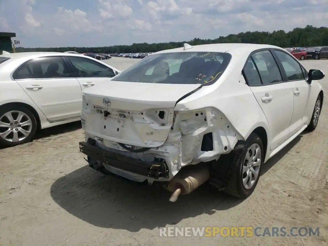 9 Photograph of a damaged car 5YFEPMAE7MP195898 TOYOTA COROLLA 2021