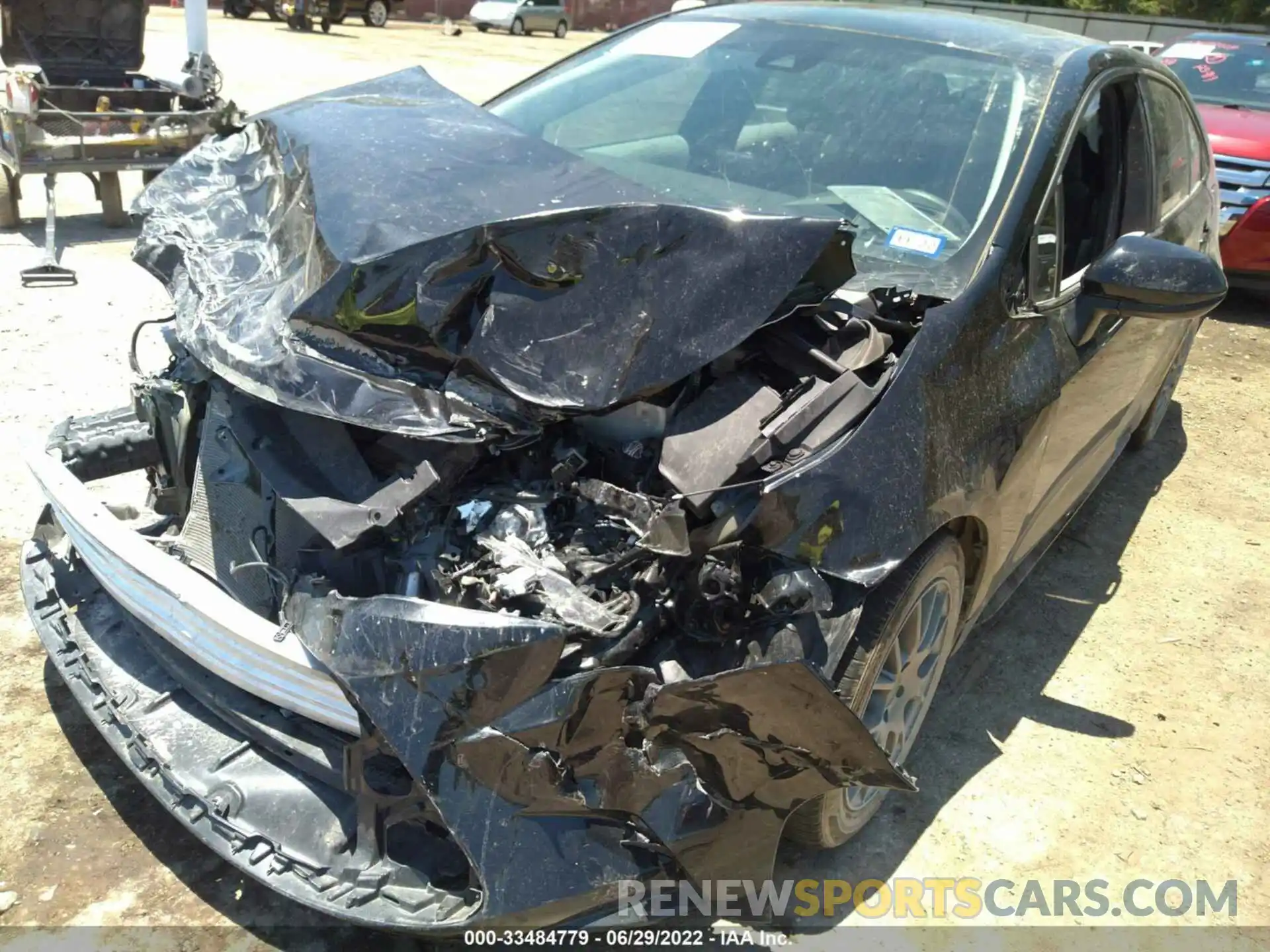 6 Photograph of a damaged car 5YFEPMAE7MP198381 TOYOTA COROLLA 2021