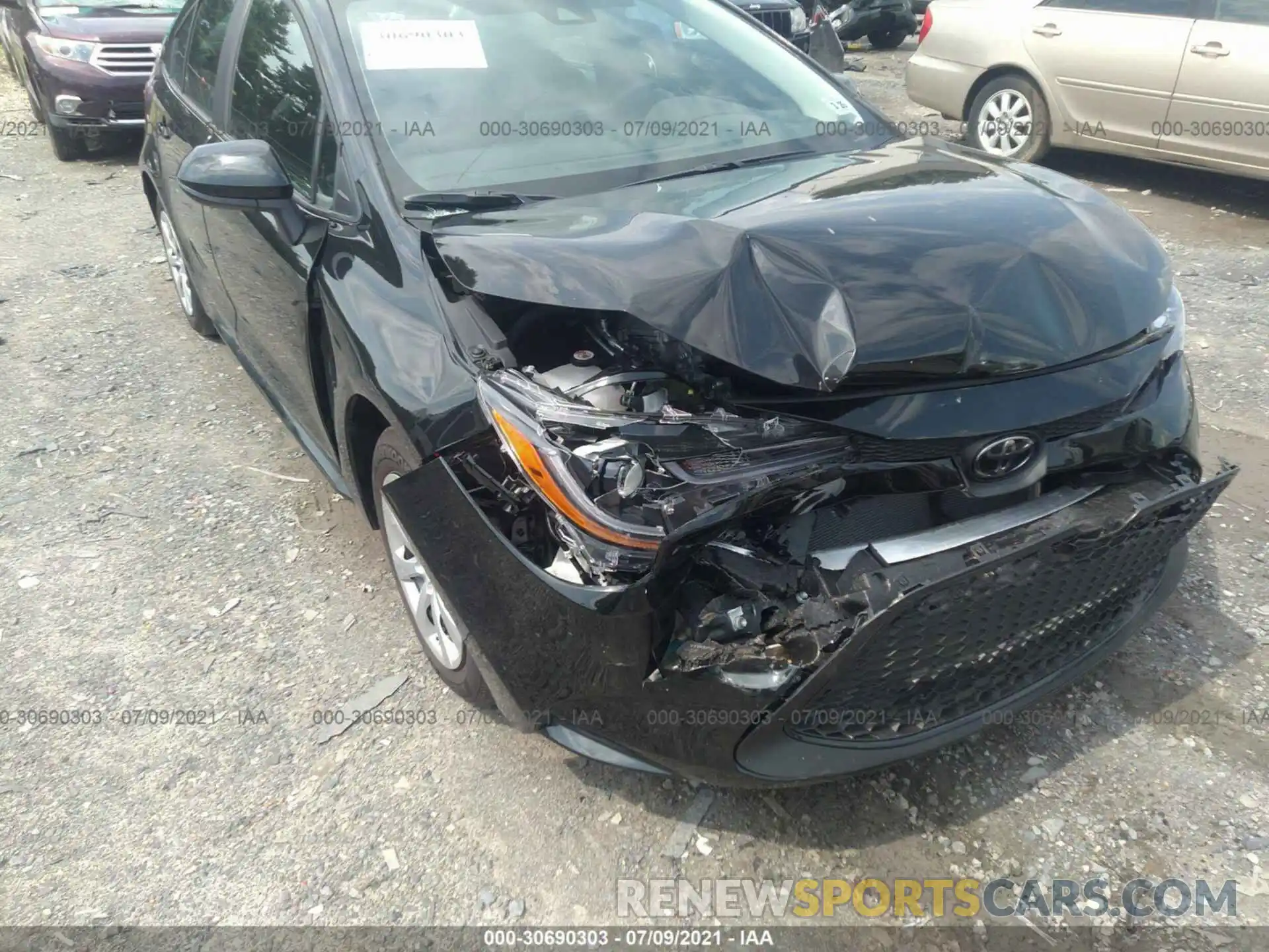 6 Photograph of a damaged car 5YFEPMAE7MP200971 TOYOTA COROLLA 2021