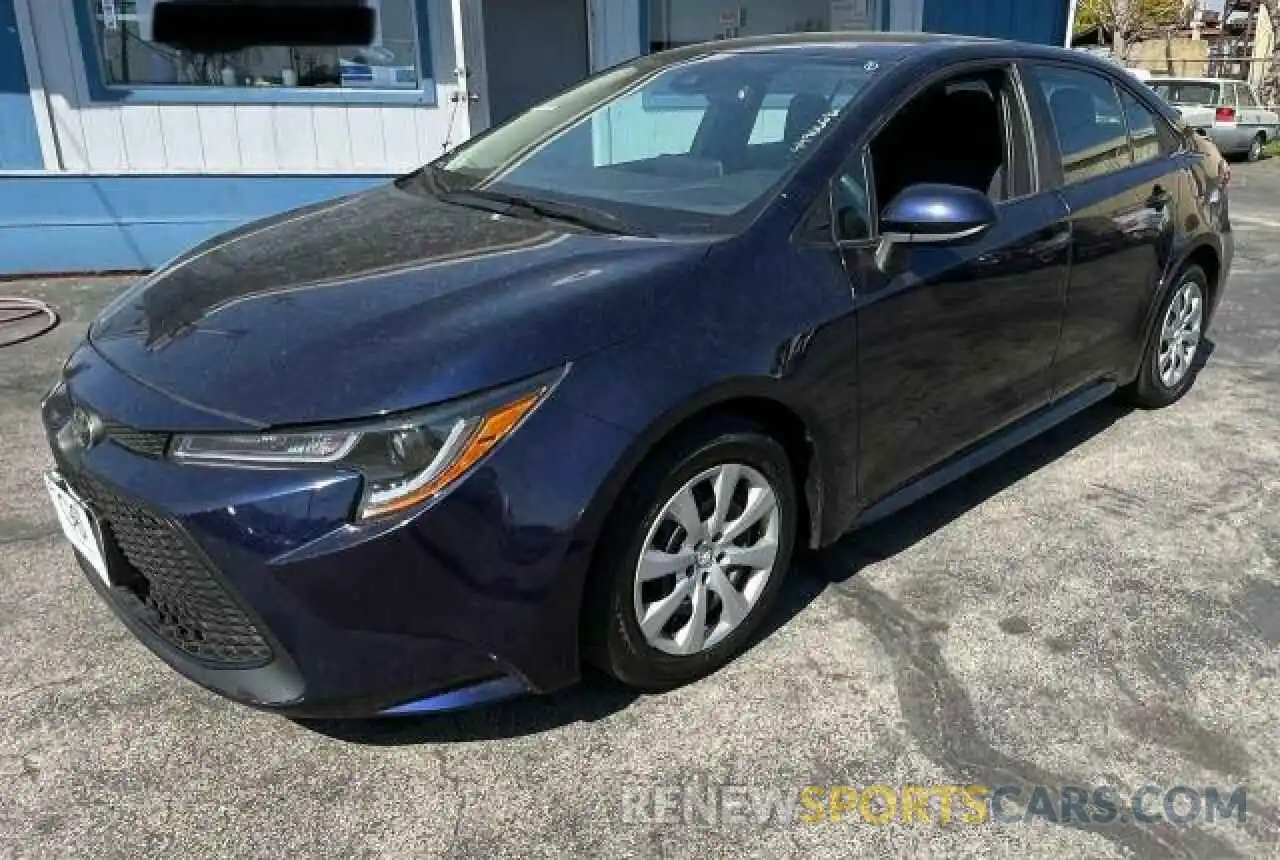 2 Photograph of a damaged car 5YFEPMAE7MP201005 TOYOTA COROLLA 2021