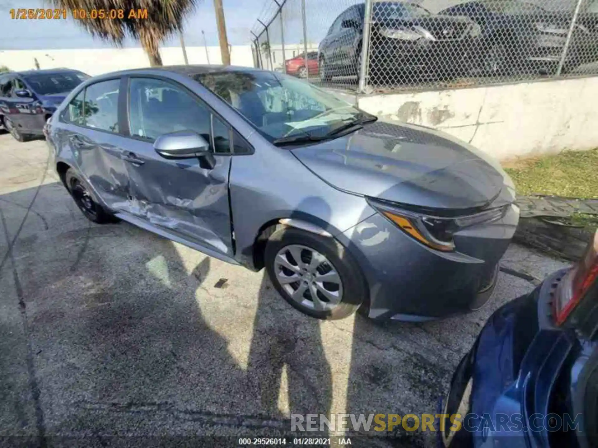 15 Photograph of a damaged car 5YFEPMAE7MP201313 TOYOTA COROLLA 2021