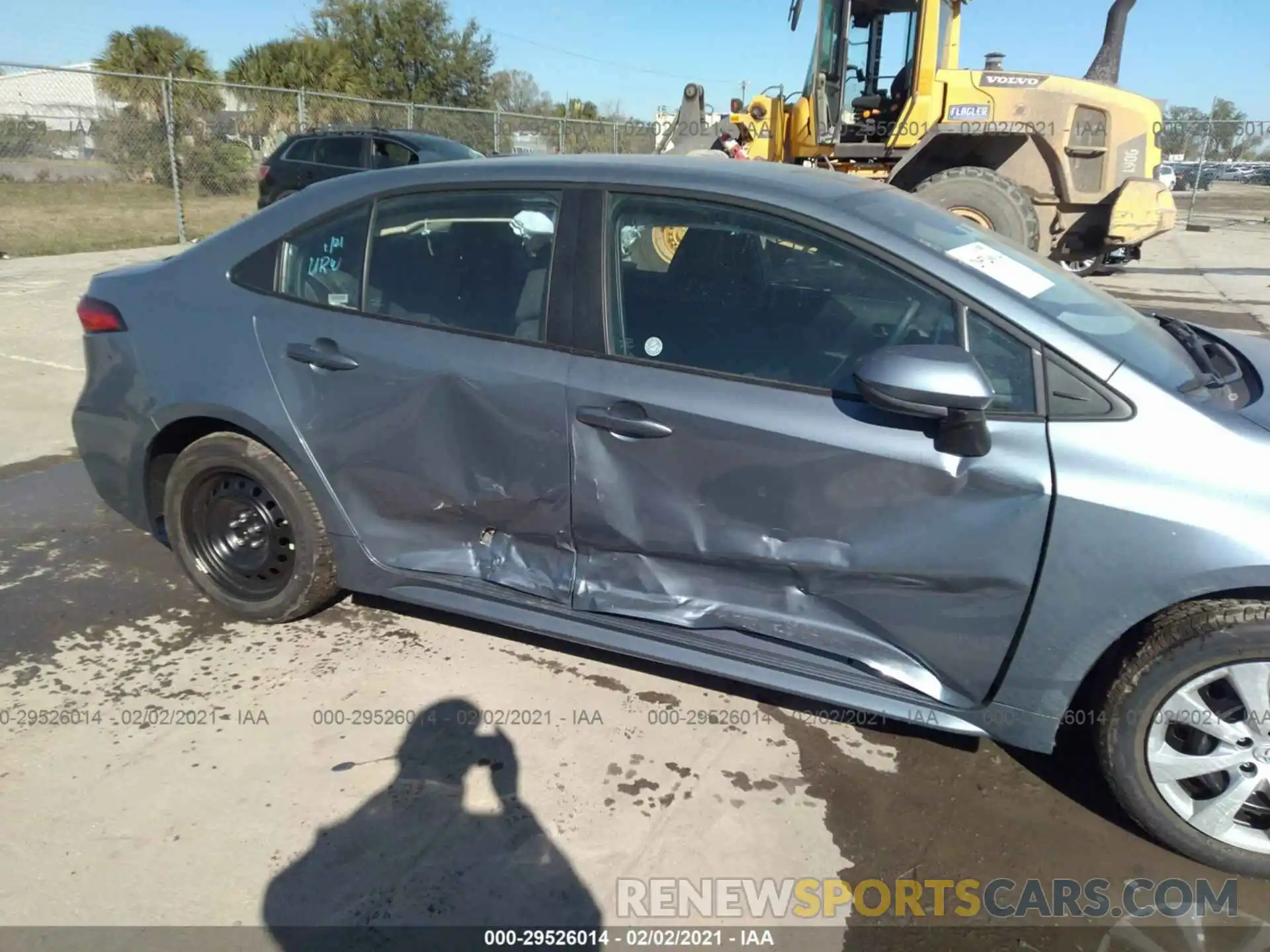 6 Photograph of a damaged car 5YFEPMAE7MP201313 TOYOTA COROLLA 2021