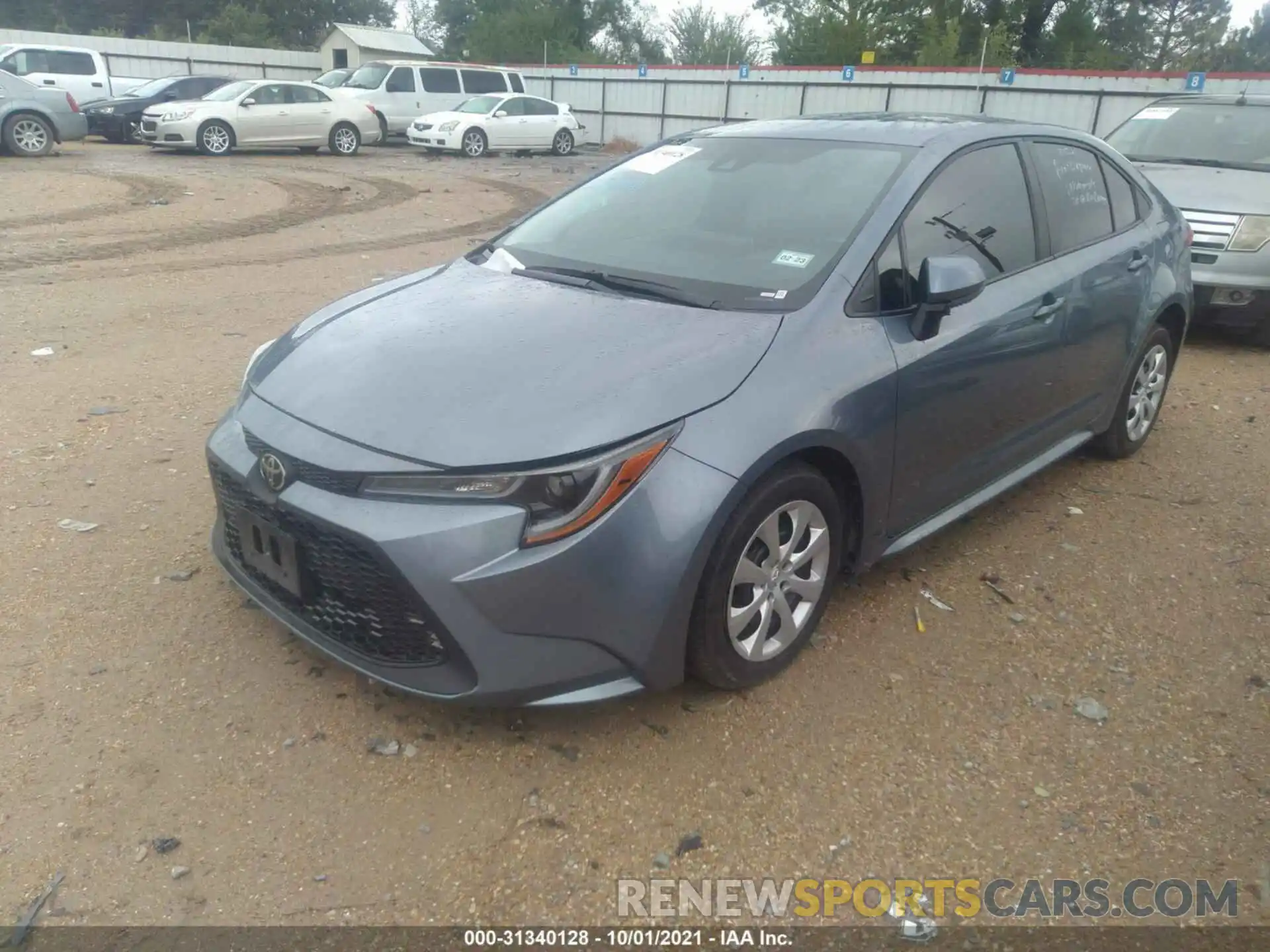 2 Photograph of a damaged car 5YFEPMAE7MP201439 TOYOTA COROLLA 2021