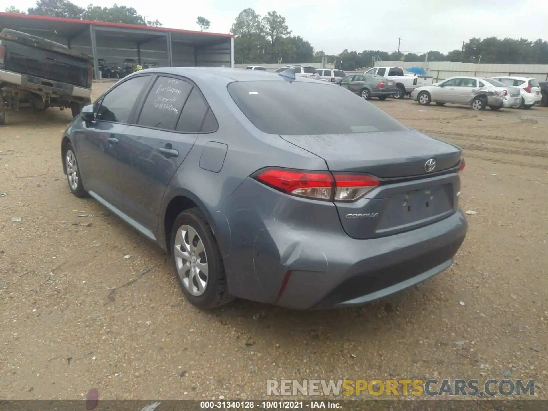 3 Photograph of a damaged car 5YFEPMAE7MP201439 TOYOTA COROLLA 2021