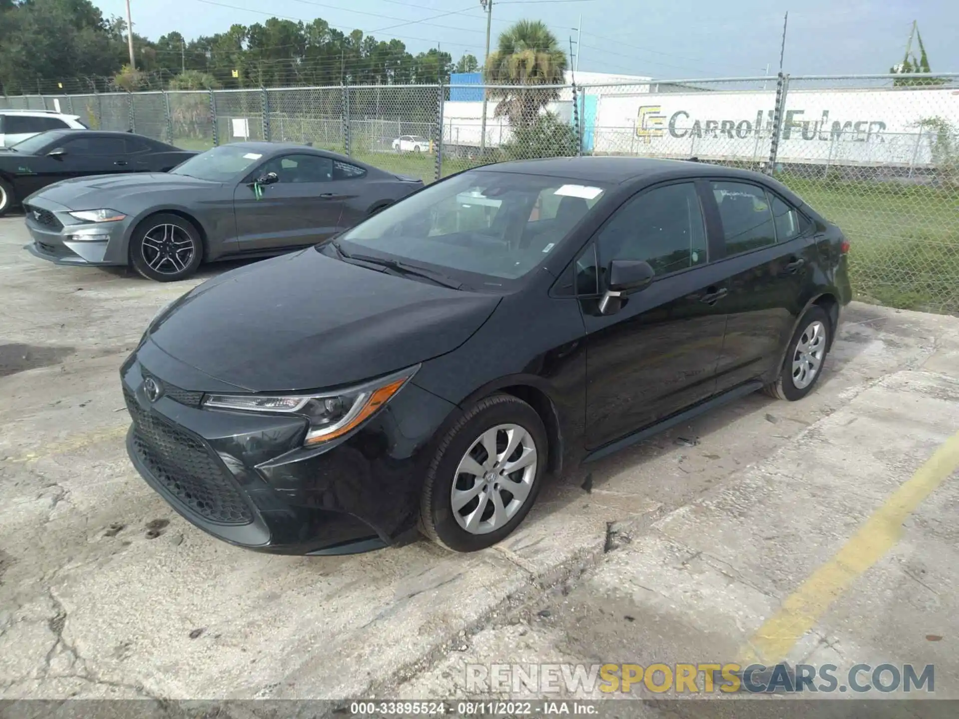 2 Photograph of a damaged car 5YFEPMAE7MP202204 TOYOTA COROLLA 2021