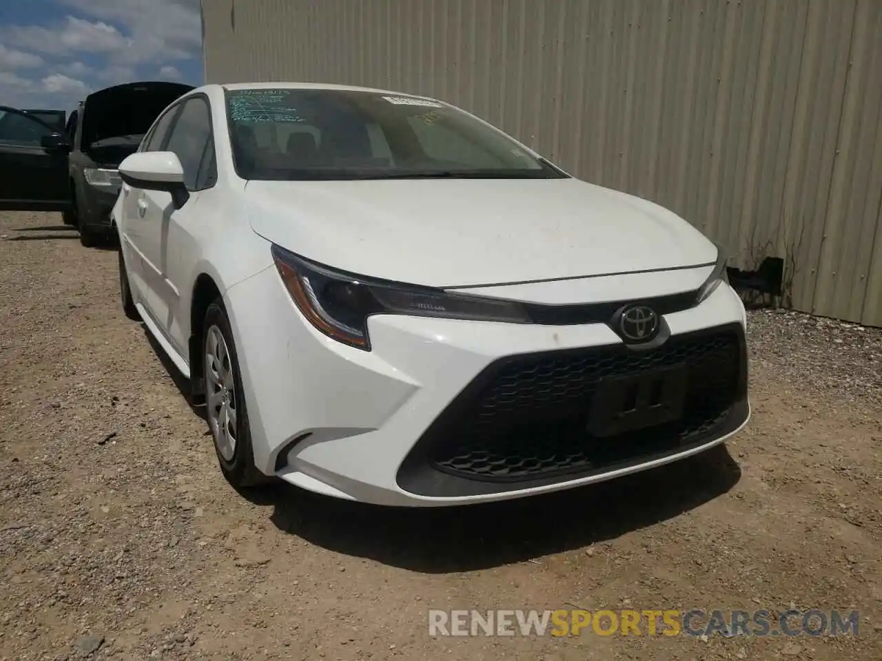 1 Photograph of a damaged car 5YFEPMAE7MP205488 TOYOTA COROLLA 2021