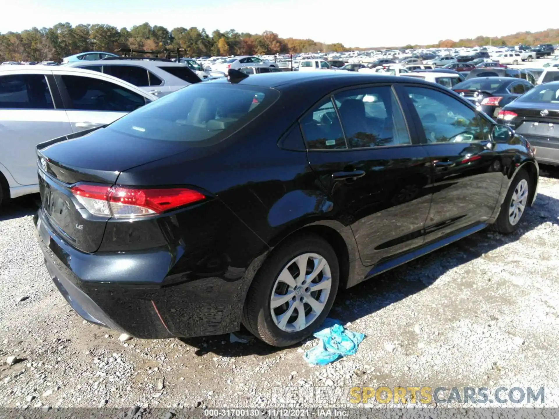 4 Photograph of a damaged car 5YFEPMAE7MP205944 TOYOTA COROLLA 2021