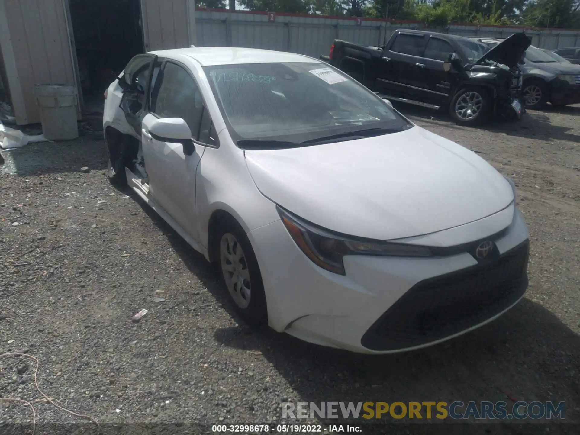 1 Photograph of a damaged car 5YFEPMAE7MP207774 TOYOTA COROLLA 2021