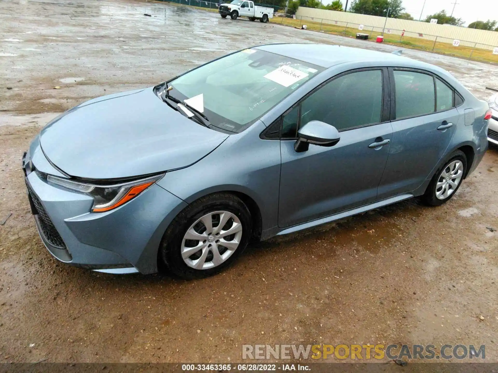 2 Photograph of a damaged car 5YFEPMAE7MP208097 TOYOTA COROLLA 2021