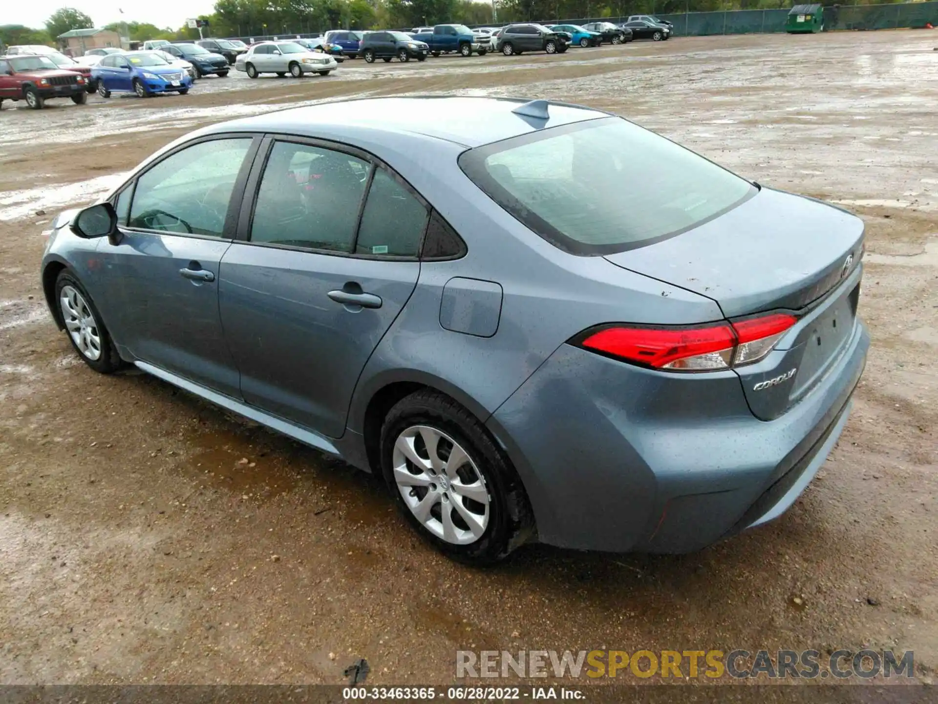 3 Photograph of a damaged car 5YFEPMAE7MP208097 TOYOTA COROLLA 2021