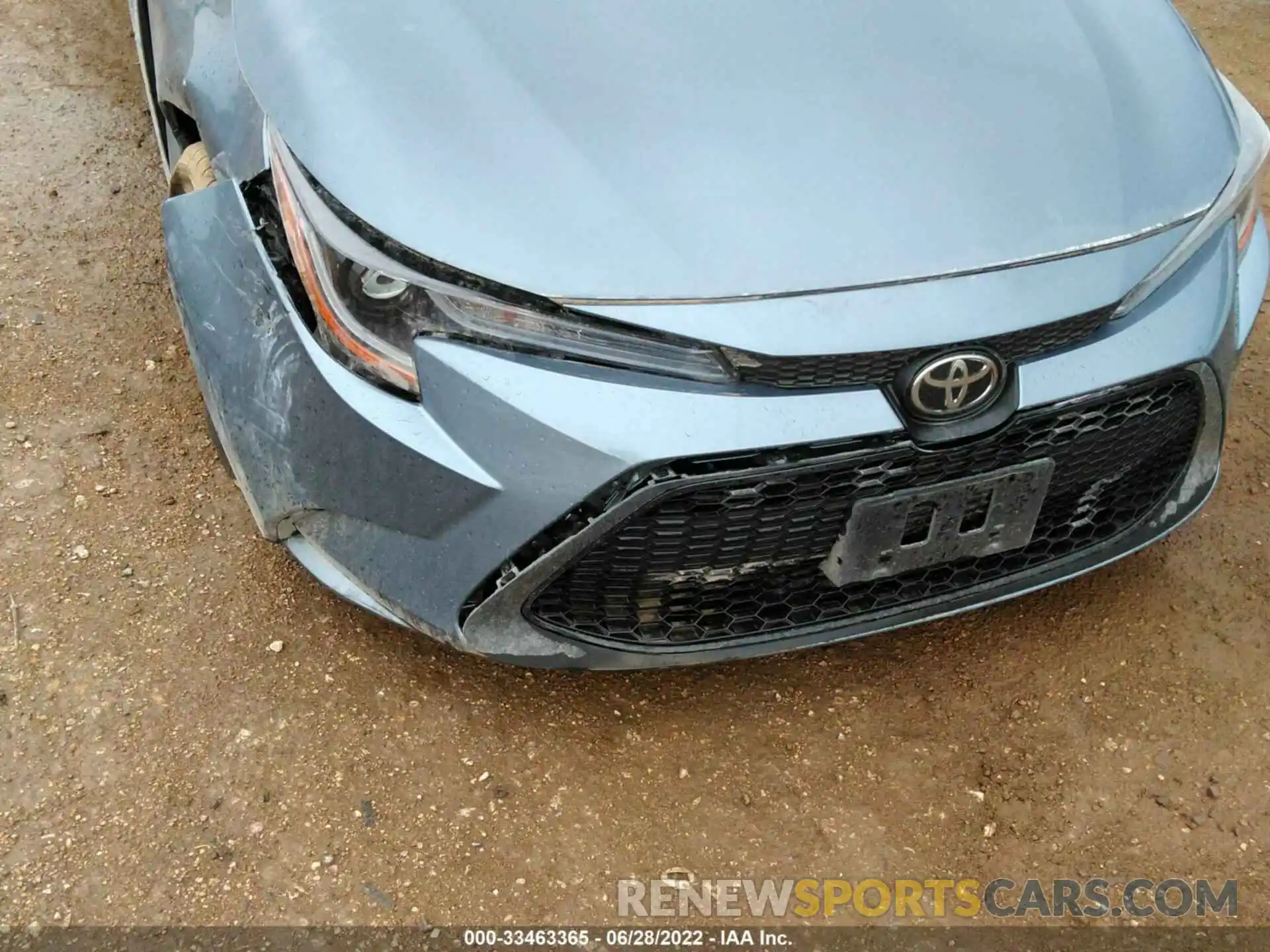 6 Photograph of a damaged car 5YFEPMAE7MP208097 TOYOTA COROLLA 2021