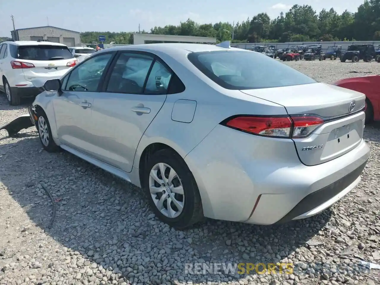 3 Photograph of a damaged car 5YFEPMAE7MP209864 TOYOTA COROLLA 2021