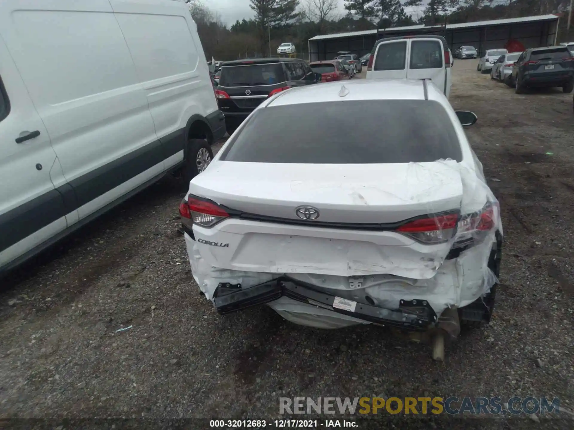 6 Photograph of a damaged car 5YFEPMAE7MP209945 TOYOTA COROLLA 2021