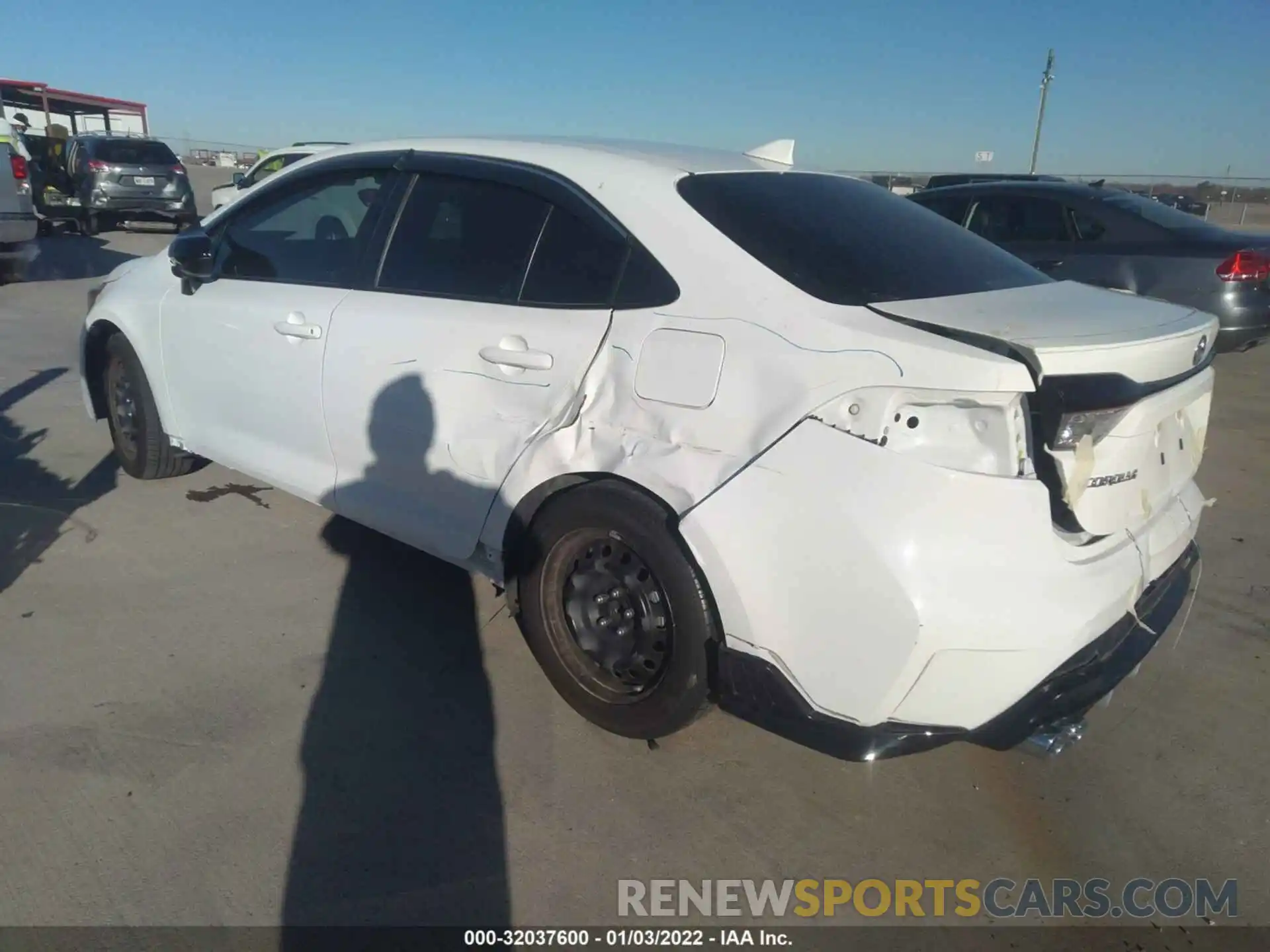 3 Photograph of a damaged car 5YFEPMAE7MP210478 TOYOTA COROLLA 2021