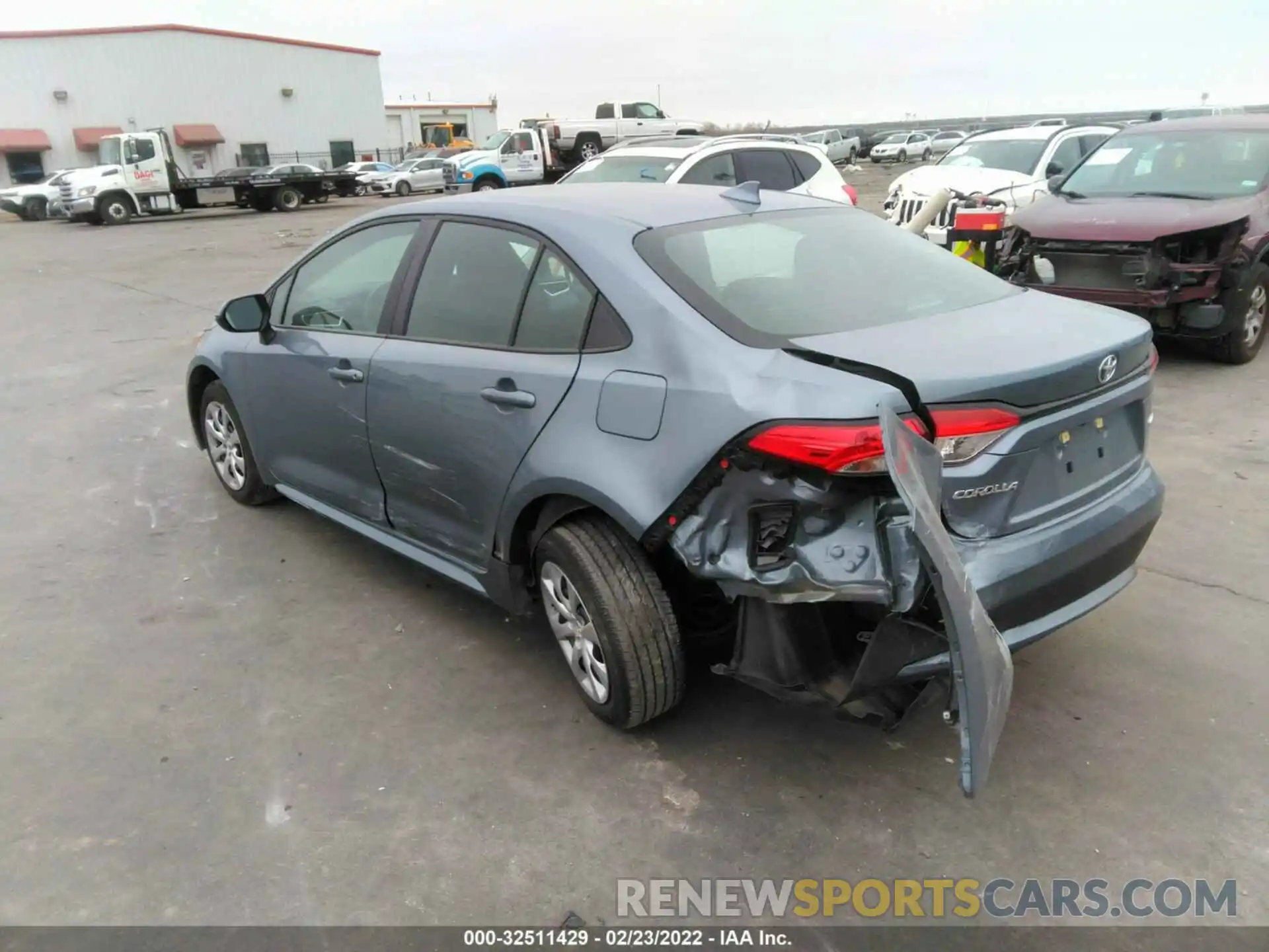 6 Photograph of a damaged car 5YFEPMAE7MP210982 TOYOTA COROLLA 2021