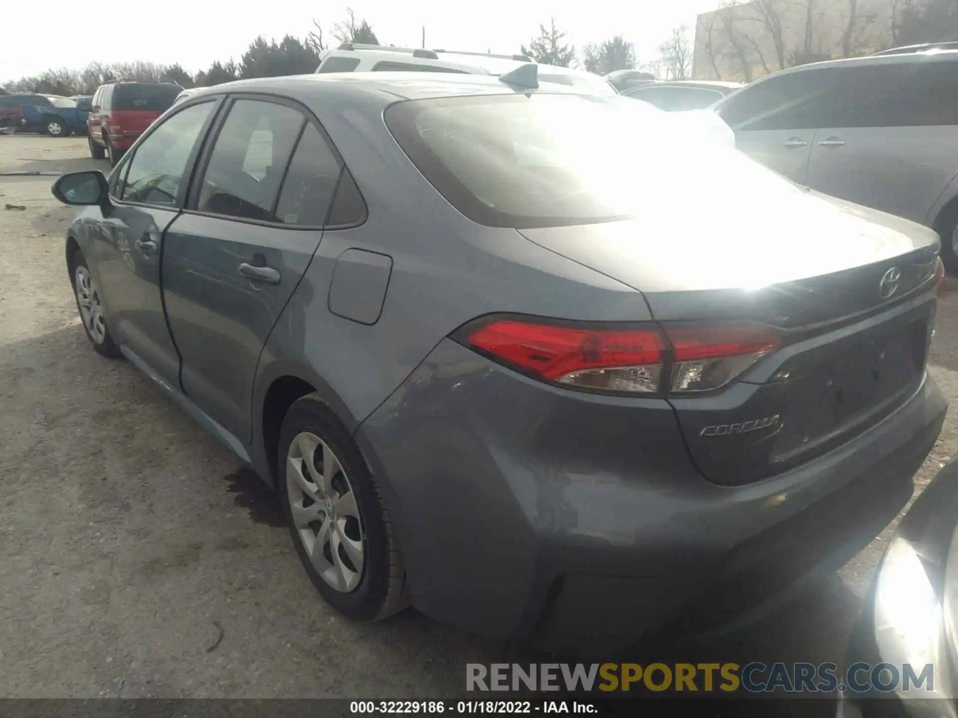 3 Photograph of a damaged car 5YFEPMAE7MP214479 TOYOTA COROLLA 2021