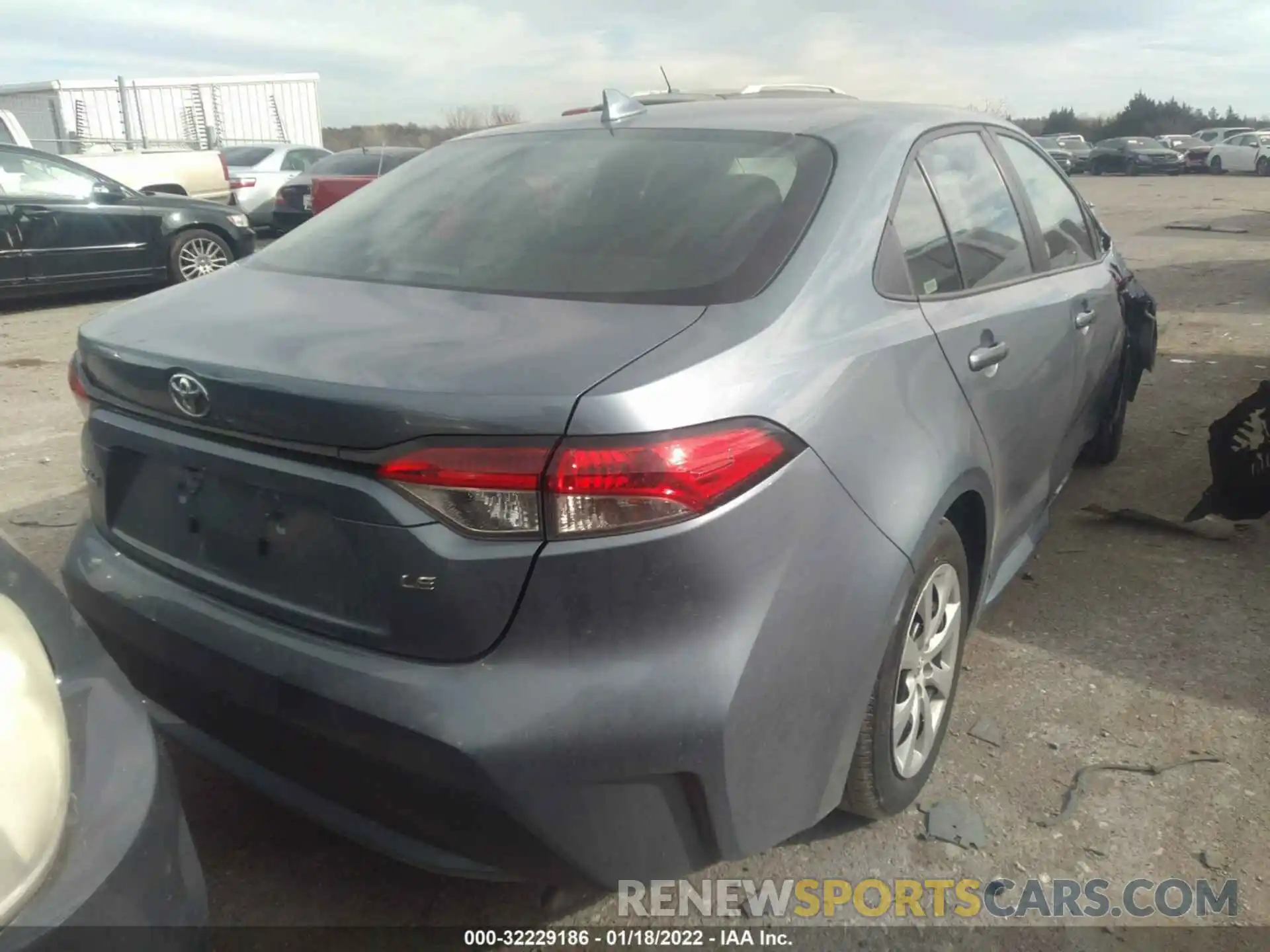 4 Photograph of a damaged car 5YFEPMAE7MP214479 TOYOTA COROLLA 2021