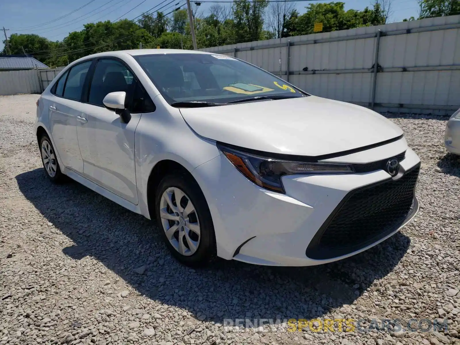 1 Photograph of a damaged car 5YFEPMAE7MP216264 TOYOTA COROLLA 2021