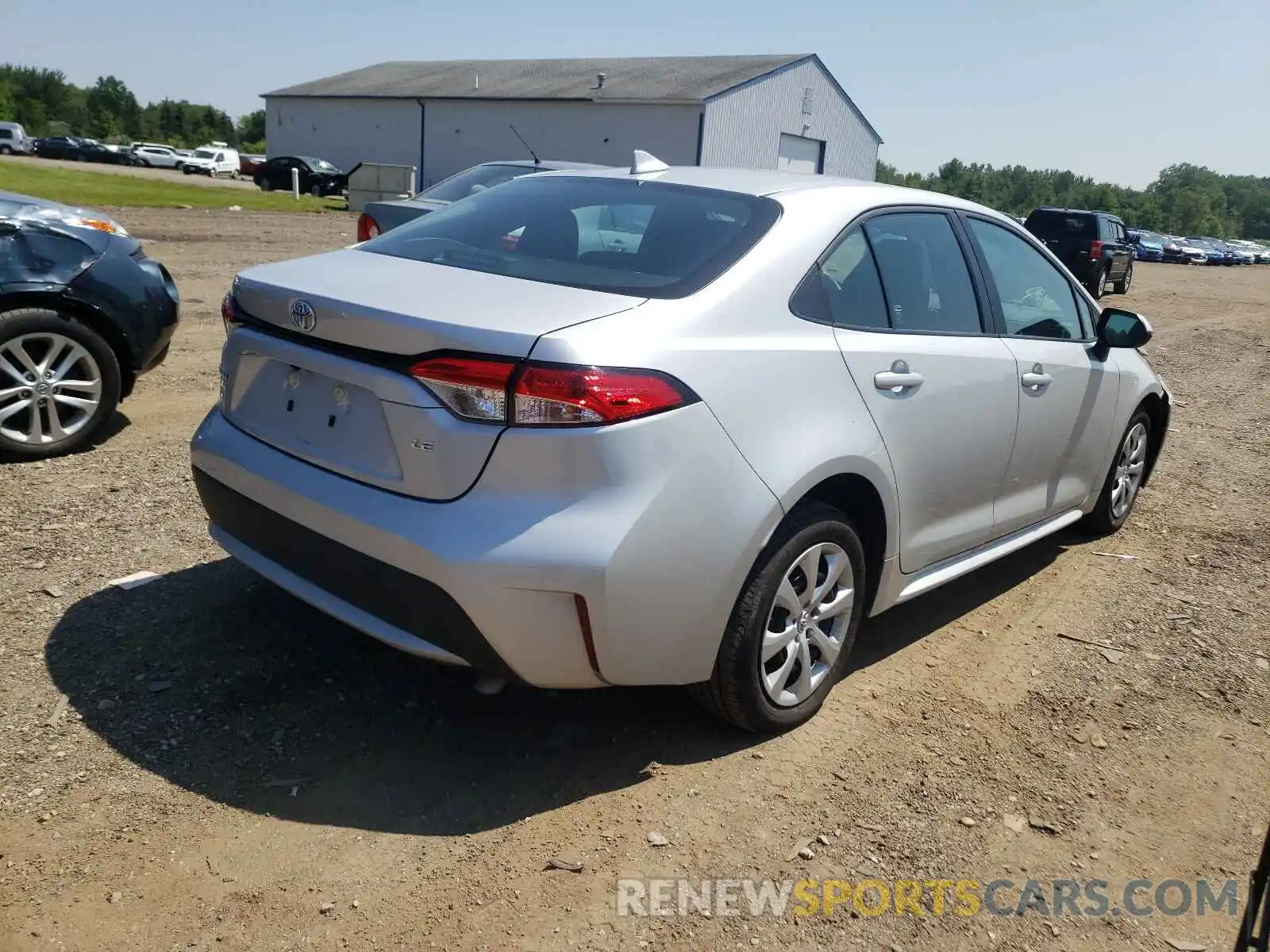 4 Photograph of a damaged car 5YFEPMAE7MP216880 TOYOTA COROLLA 2021