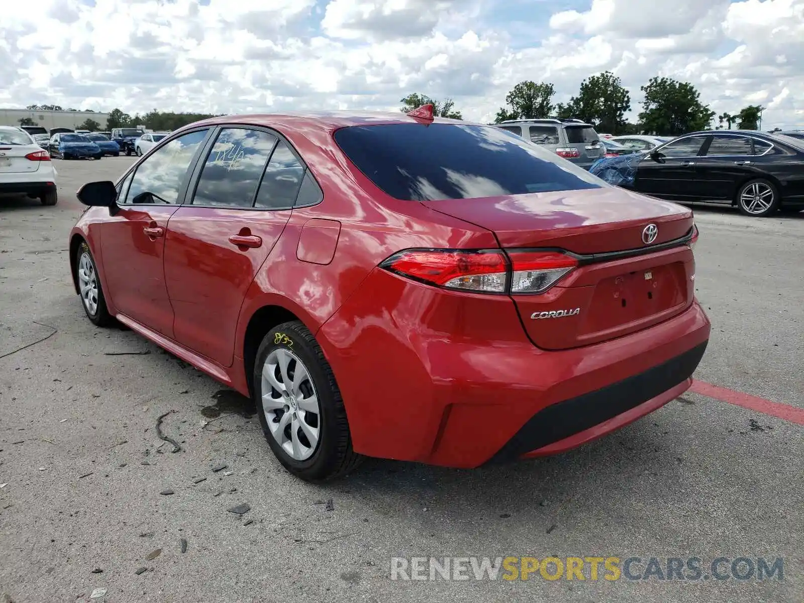 3 Photograph of a damaged car 5YFEPMAE7MP218242 TOYOTA COROLLA 2021