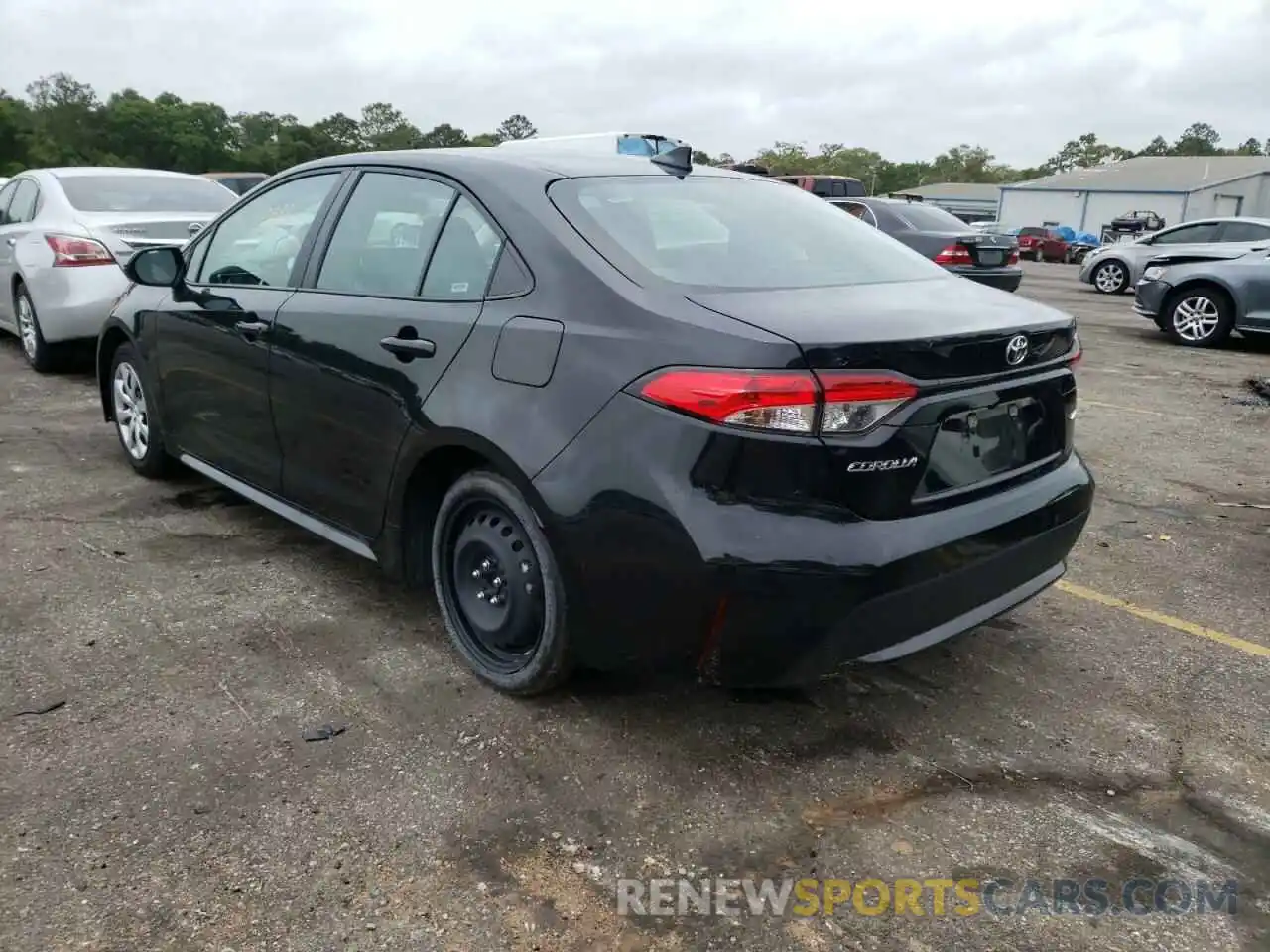 3 Photograph of a damaged car 5YFEPMAE7MP218421 TOYOTA COROLLA 2021