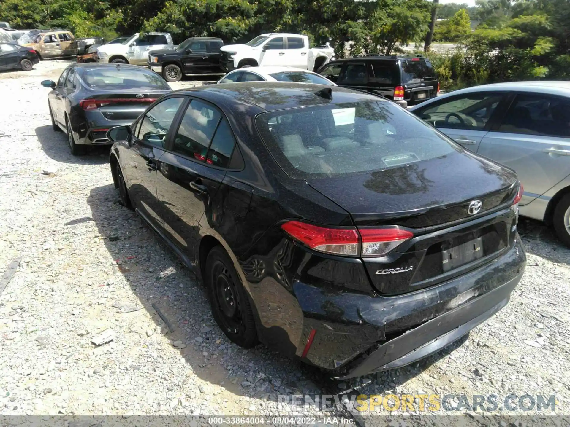 3 Photograph of a damaged car 5YFEPMAE7MP220153 TOYOTA COROLLA 2021