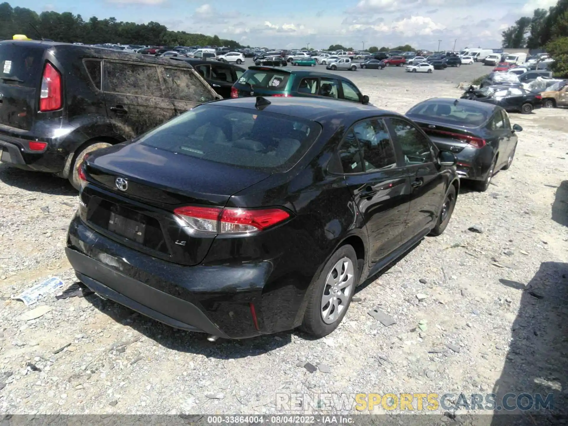 4 Photograph of a damaged car 5YFEPMAE7MP220153 TOYOTA COROLLA 2021