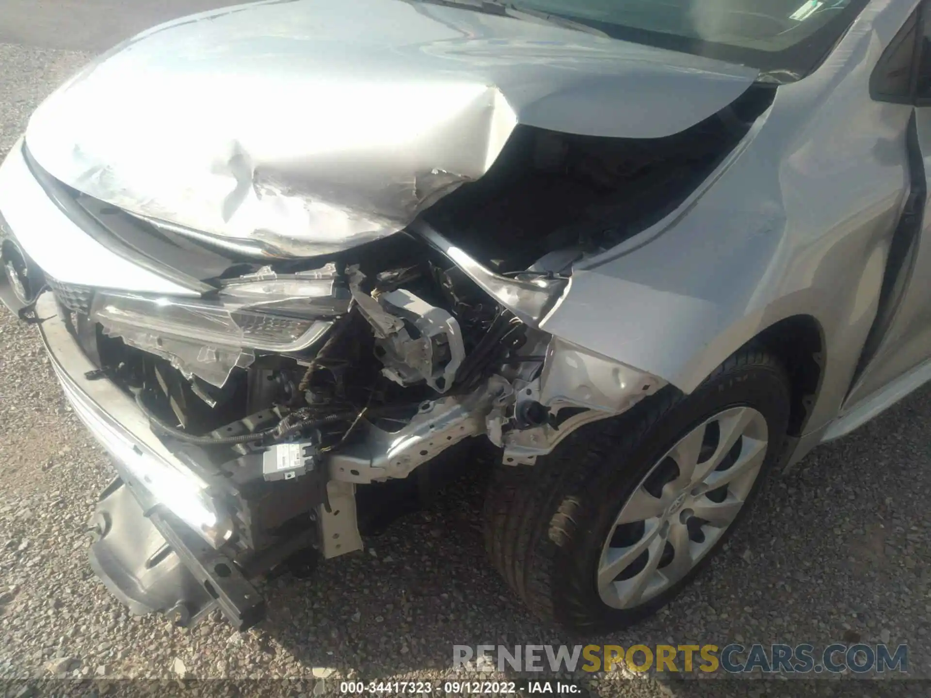 6 Photograph of a damaged car 5YFEPMAE7MP220590 TOYOTA COROLLA 2021