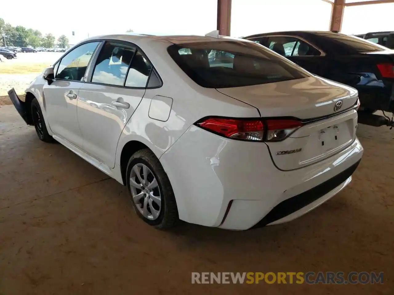 3 Photograph of a damaged car 5YFEPMAE7MP220959 TOYOTA COROLLA 2021